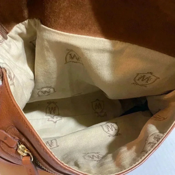 Massimo dutti brown leather crossbody handbag - Picture 7 of 15